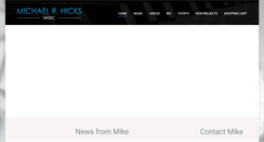 Desktop Screenshot of michaelrhicks.com